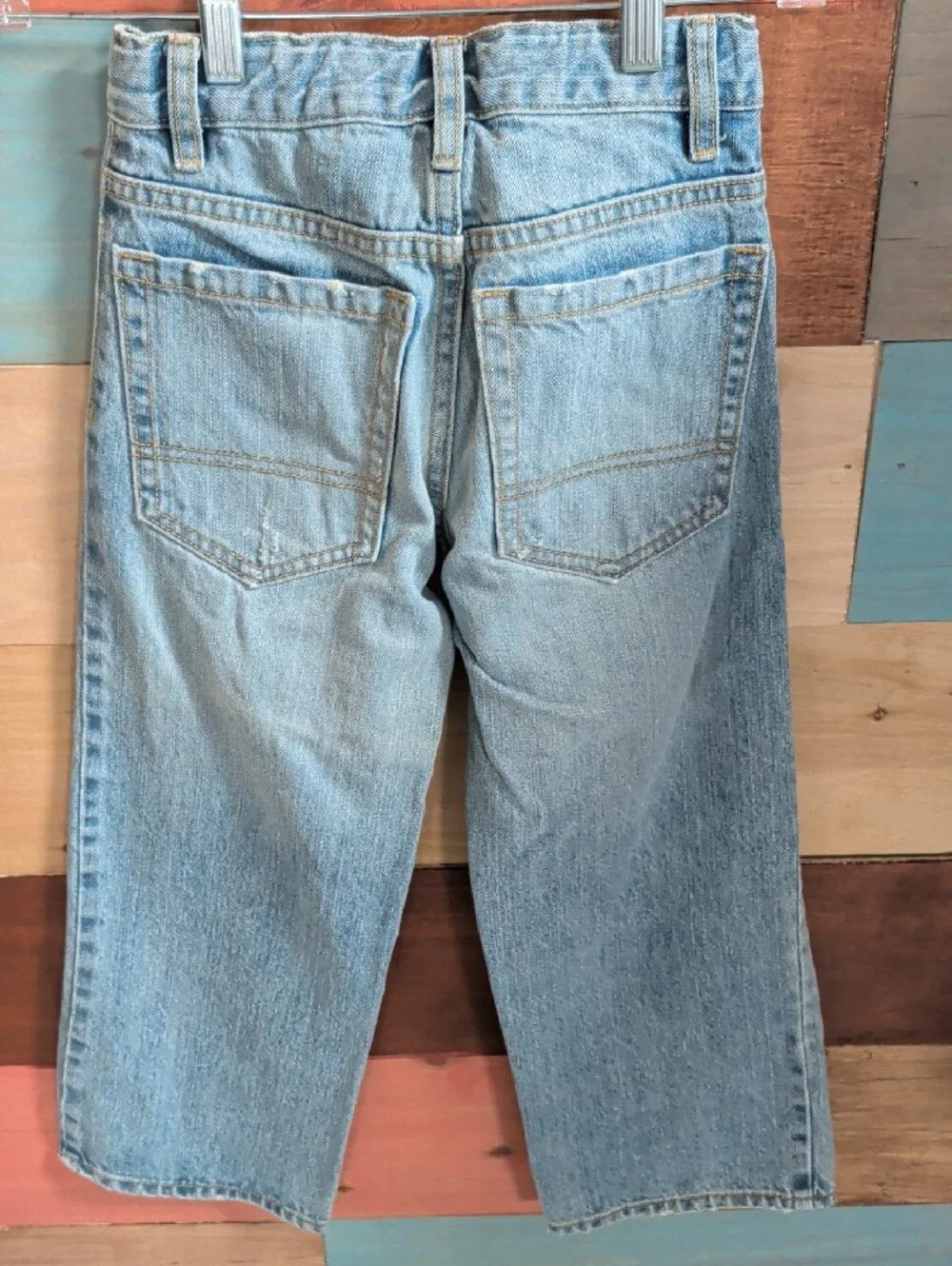 Old Navy Light Wash Kids Straight-Leg Jeans